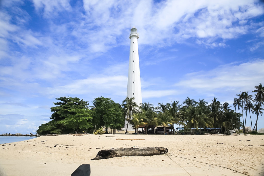 Lighthouse on Belitung's Lengkuas Island